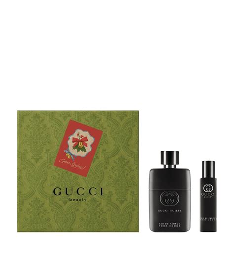 gucci men cologne gift set|Gucci guility pour homme gift set.